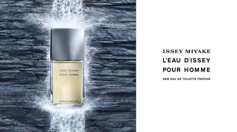 Issey Miyake  L'eau D'issey Pour Homme EDT 1 ml x 2 กลิ่นคลาสสิกไร้กาลเวลา ความรู้สึกของความแข็งแกร่งและความสดชื่นของน้ำตกภูเขา บ่งบอกถึงความเป็นผู้ชายได้อย่างดี กลิ่นหอมติดทนนานตลอดวัน