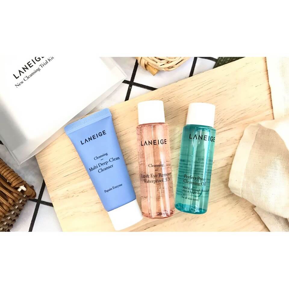 Laneige New Cleansing Trial Kit Deep Clean