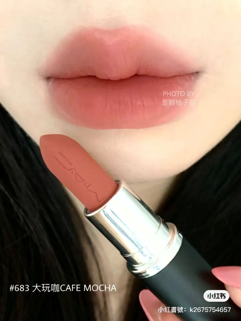 M.A.C Macximal Silky Matte Lipstick 3.5 g. #683 Cafe Mocha, M.A.C Macximal Silky Matte Lipstick  , M.A.C Macximal Silky Matte Lipstick ราคา , M.A.C Macximal Silky Matte Lipstick รีวิว , mac lipstick matte , 