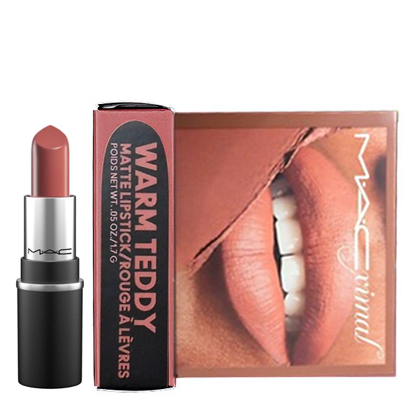 MAC Maximal Matte Lipstick 1.7g #669 Warm Teddy